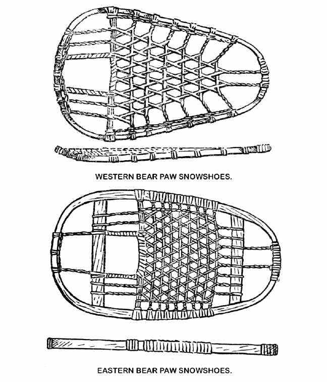 BEAR PAW SNOWSHOES.
